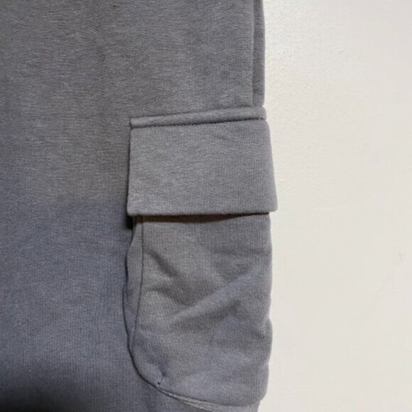ZARA Cargo Charcoal Gray Women's Sweatpants Size M - Picture 4 of 10